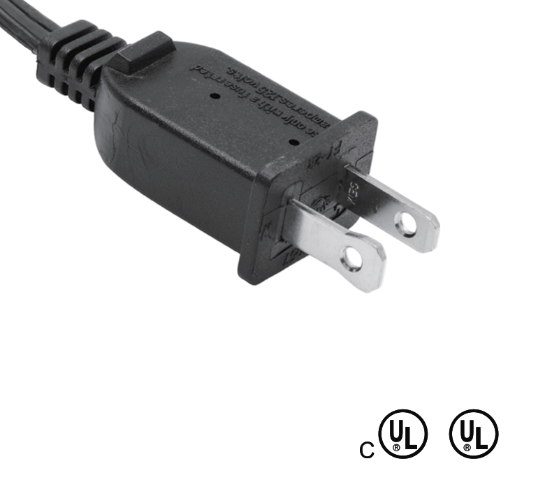 FY-2R 13A 125V Dua Pin Palam Standard Amerika Dengan Fius