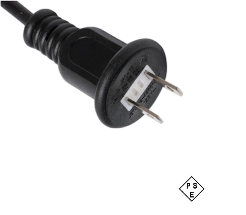 JF2-7B/12B/15B+ JZF2-7/12/15 15A 125V Gaya Jepun 2-Pin Palam Kalis Air dan Kord Sambungan Soket