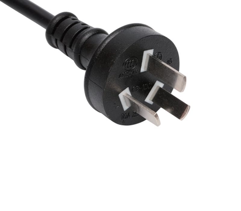 C3-10C 10A 250V Palam Lurus Tiga Pin Piawai China