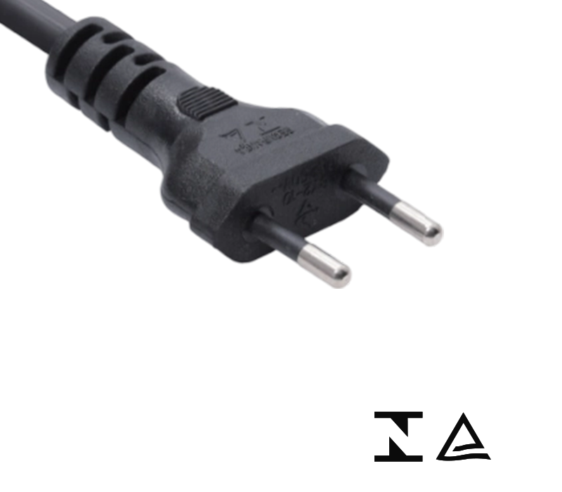 BY2-10 10A 250V Dua Pin Palam Brazil