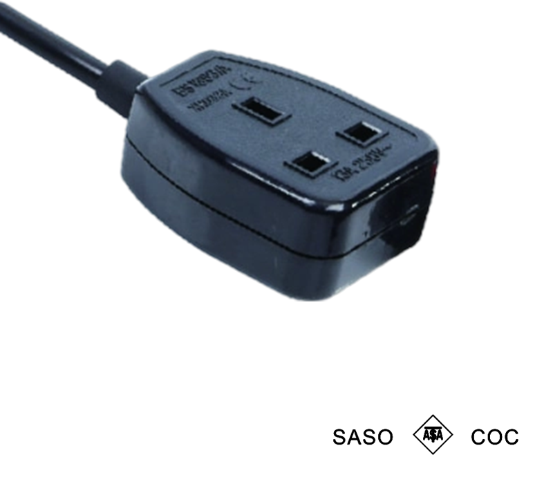 YZ3-13 13A 250V Soket Perempuan Tiga Pin Gaya UK