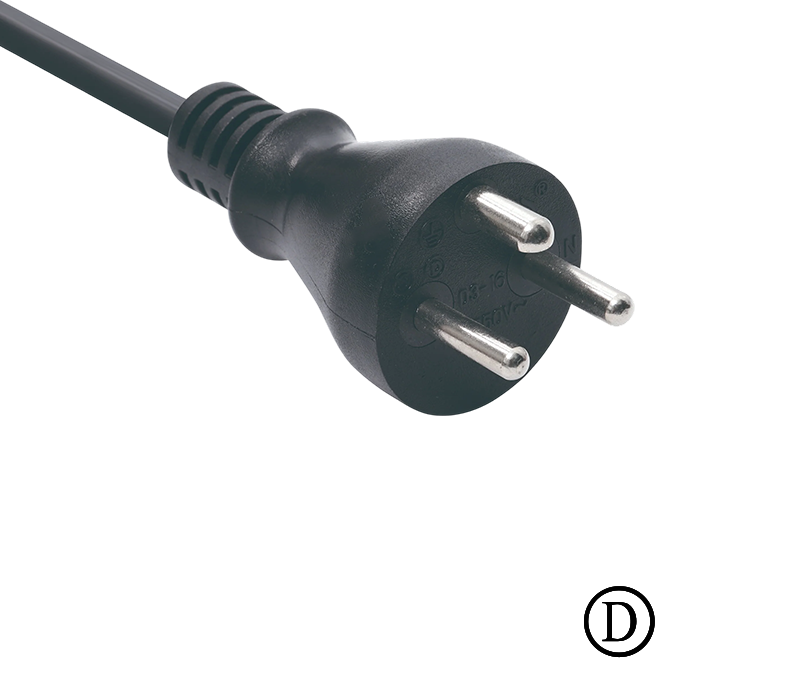 D3-16 16A 250V Palam Denmark Tiga Pin